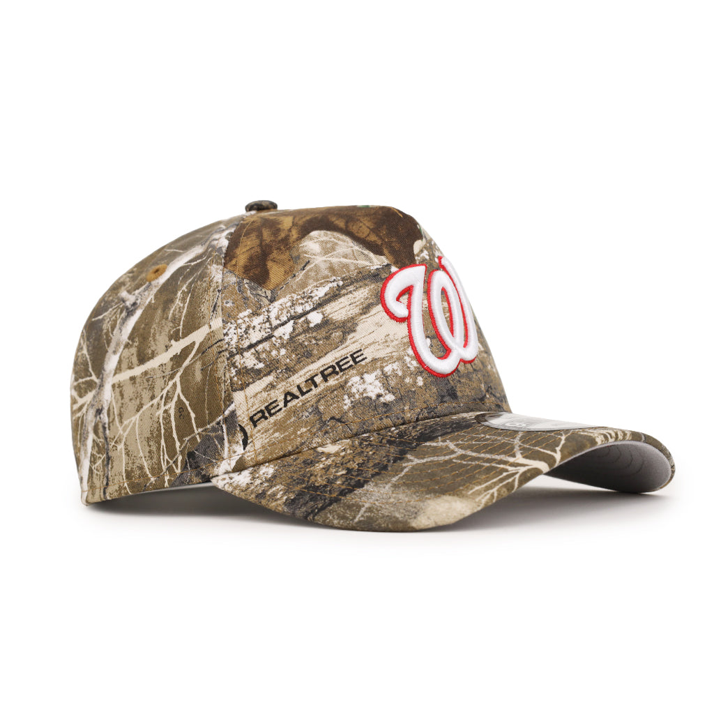 Washington Nationals Real Tree 9Forty A-Frame Snapback