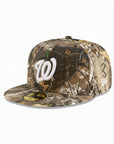 Washington Nationals Real Tree On White 59Fifty Fitted