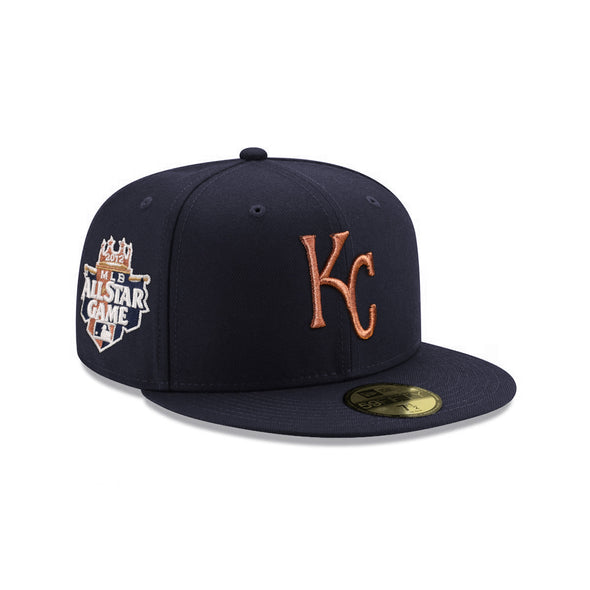 Kansas City Royals Navy Copper 2012 All Star Game SP 59Fifty Fitted
