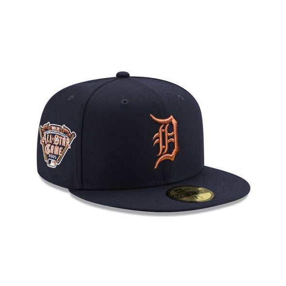 Detroit Tigers Navy Copper 2005 All Star Game SP 59Fifty Fitted