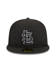 St. Louis Cardinals Black White 2006 World Series Side Patch 59Fifty Fitted