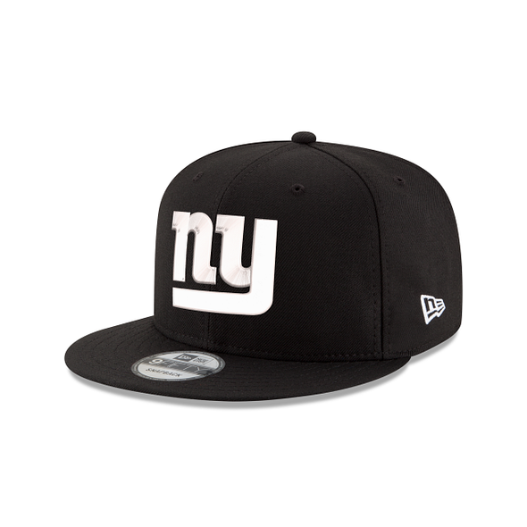 New York Giants Black on White NFL Basic 9Fifty Snapback