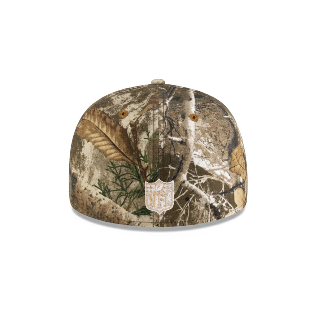 Las Vegas Raiders Real Tree On White 59Fifty Fitted
