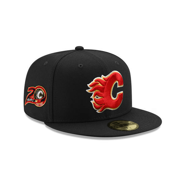 Calgary Flames 20th Anniversary SP NHL Black 59Fifty Fitted