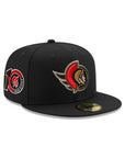 Ottawa Senators 10th Anniversary SP NHL Black 59Fifty Fitted
