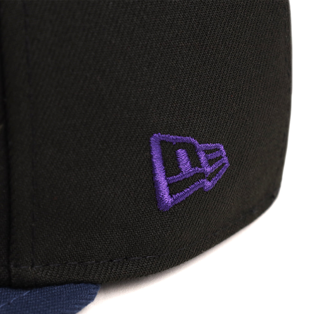 Denver Nuggets Black Blue Mile High City SP 59Fifty Fitted