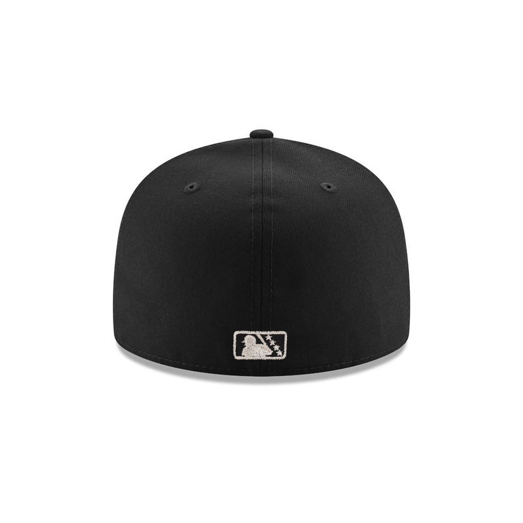 Oakland Oaks Black Acorn Logo SP 59Fifty Fitted