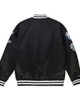 Mitchell & Ness Los Angeles Dodgers City Collection Lightweight Black Satin Jacket