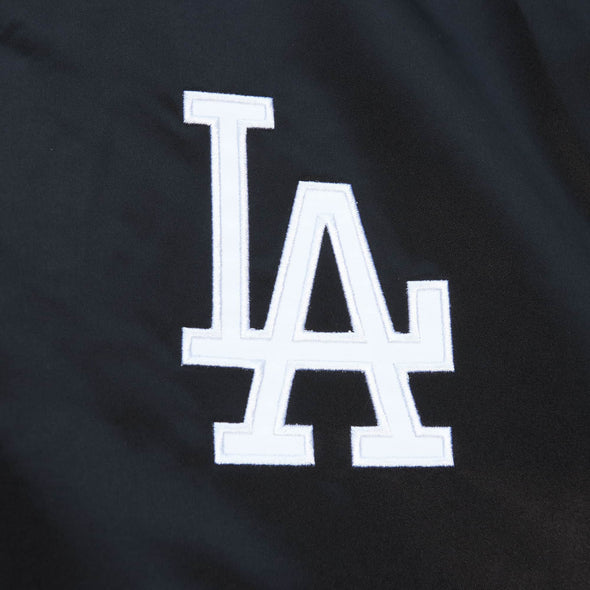 Mitchell & Ness Los Angeles Dodgers City Collection Lightweight Black Satin Jacket