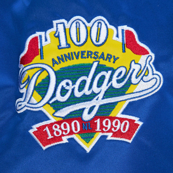 Mitchell & Ness Los Angeles Dodgers City Collection Lightweight Royal Satin Jacket