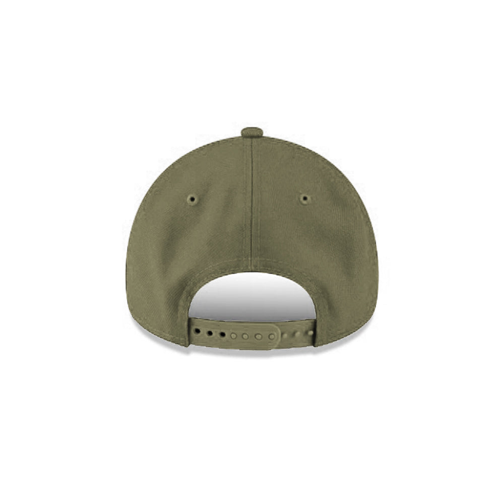 Los Angeles Dodgers Olive Green 50th Anniversary SP 9Forty A-Frame Snapback