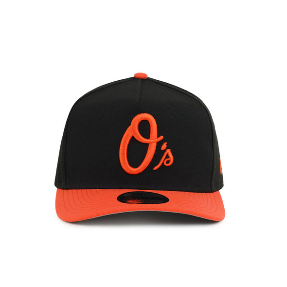 Baltimore Orioles Black 9Fifty A-Frame Snapback