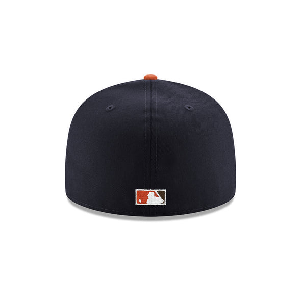 Baltimore Orioles Navy Walnut 2 Tone 50th Anniversary SP 59Fifty Fitted