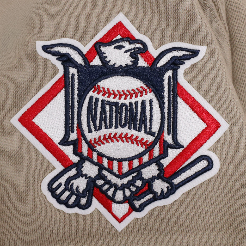 Pro Standard San Diego Padres Playback Drop Shoulder Taupe Hoody
