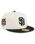 San Diego Padres Chrome Black 2 Tone 40th Anniversary SP 59Fifty Fitted