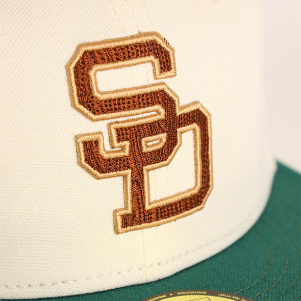 San Diego Padres Chrome Green 2 Tone 40th Anniversary SP 59Fifty Fitted