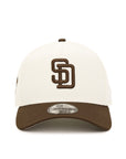 San Diego Padres Chrome Brown 2 Tone 30th Anniversary SP 9Forty A-Frame Snapback