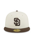 San Diego Padres Chrome Brown 2 Tone 30th Anniversary SP 59Fifty Fitted