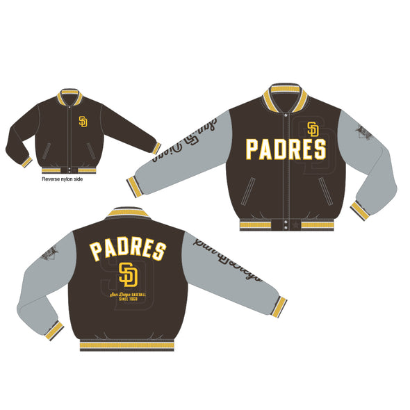 San Diego Padres Two-Tone Wool Jacket