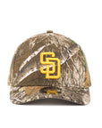 San Diego Padres Real Tree 9Forty M-Crown A-Frame Snapback