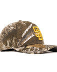 San Diego Padres Real Tree 9Forty M-Crown A-Frame Snapback