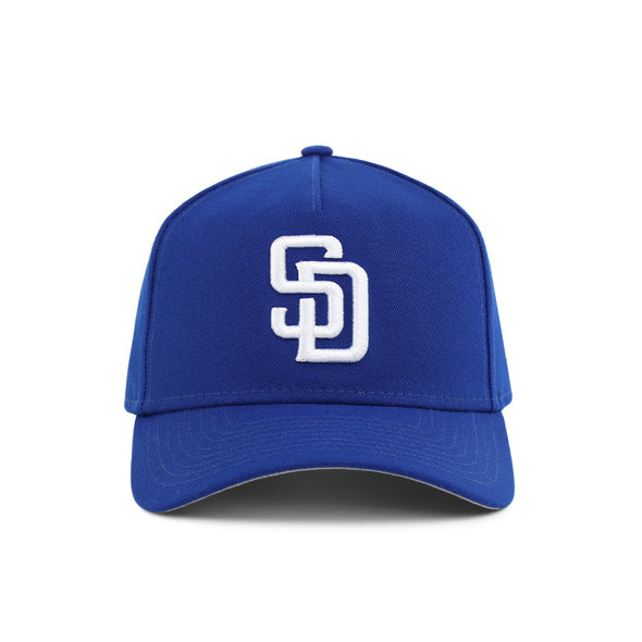 San Diego Padres Royal 9Forty A-Frame Snapback