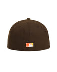 San Diego Padres Walnut Brown 25th Anniversary SP 59Fifty Fitted