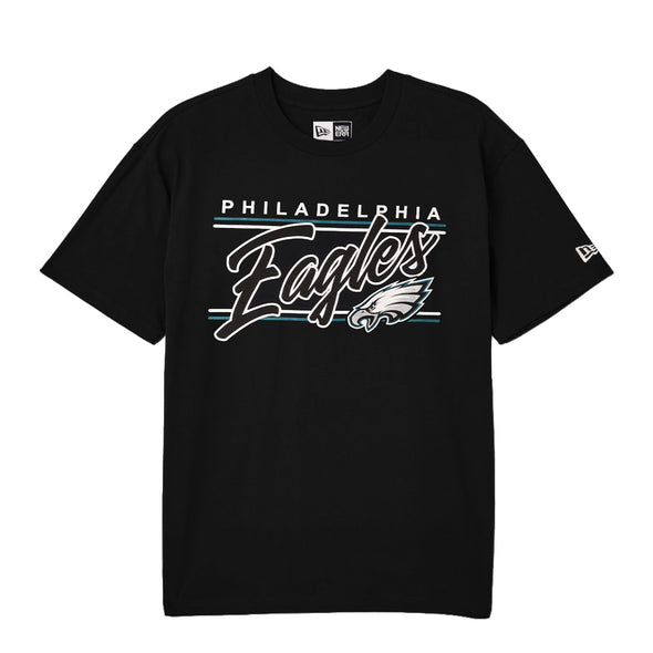 New Era Philadelphia Eagles Black Tee