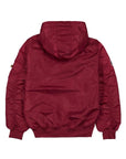 New Era X Alpha Industries Philadelphia Phillies L-2B Hooded Bomber Jacket