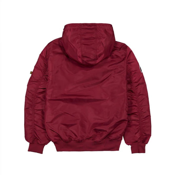 New Era X Alpha Industries Philadelphia Phillies L-2B Hooded Bomber Jacket