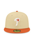 Philadelphia Phillies Vegas Gold Orange 2 Tone 1996 All Star Game SP 59Fifty Fitted