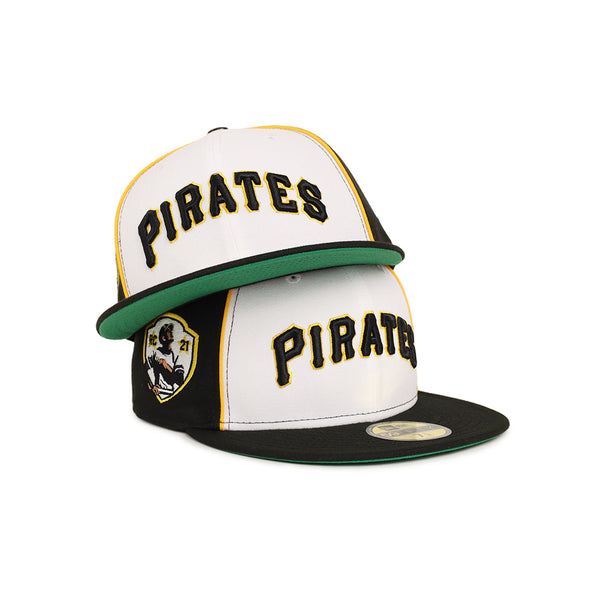Pittsburgh Pirates Black White Roberto Clemente SP 59Fifty Fitted