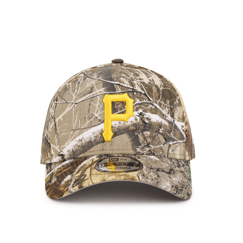 Pittsburgh Pirates Real Tree 9Forty A-Frame Snapback