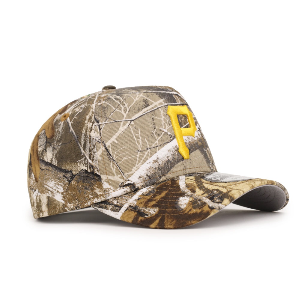 Pittsburgh Pirates Real Tree 9Forty A-Frame Snapback