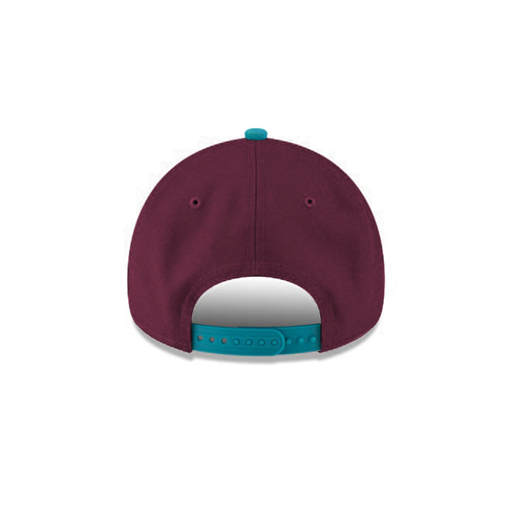 Anaheim Ducks Plum Teal 2 Tone 10th Anniversary SP NHL 9Forty A-Frame Snapback