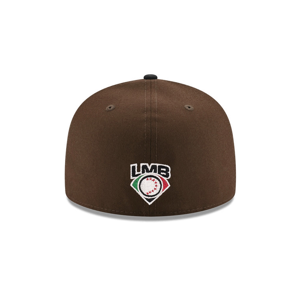 Pericos De Puebla Club De Beisbol Brown Black 2 Tone Mexico Flag SP 59Fifty Fitted