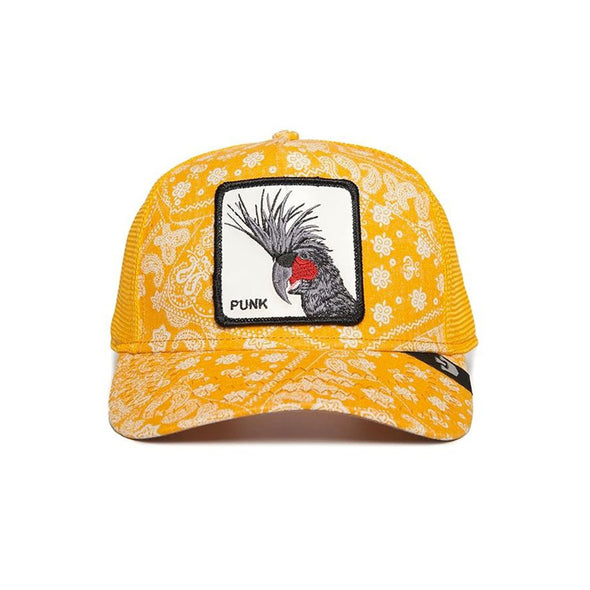 Animal Farm Paisley Punk Yellow Snapback Trucker