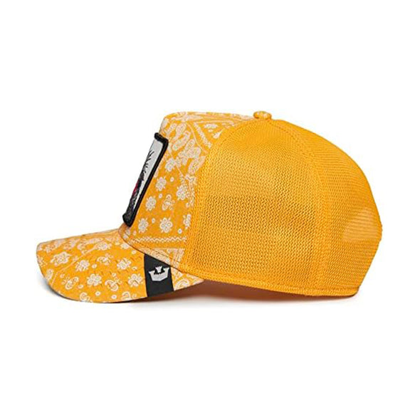 Animal Farm Paisley Punk Yellow Snapback Trucker