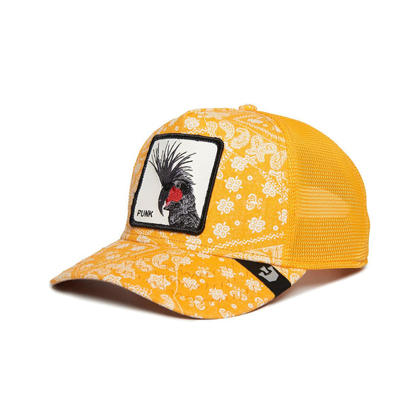 Animal Farm Paisley Punk Yellow Snapback Trucker