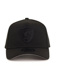 Las Vegas Raiders Black On Black 9Forty A-Frame Snapback