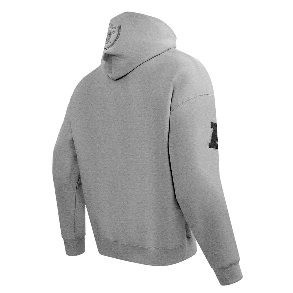 Pro Standard Las Vegas Raiders Dark Heather Gray Tonal Pullover Hoody