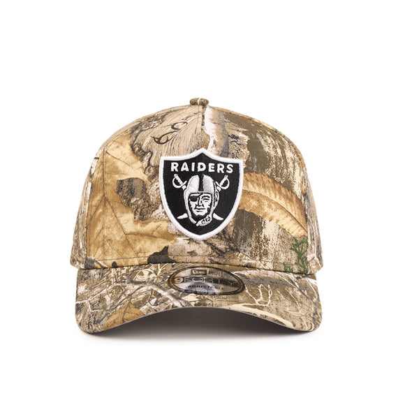 Las Vegas Raiders Real Tree 9Forty A-Frame Snapback