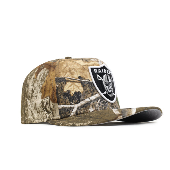 Las Vegas Raiders Real Tree 9Fifty A-Frame Snapback