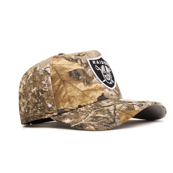 Las Vegas Raiders Real Tree 9Forty A-Frame Snapback