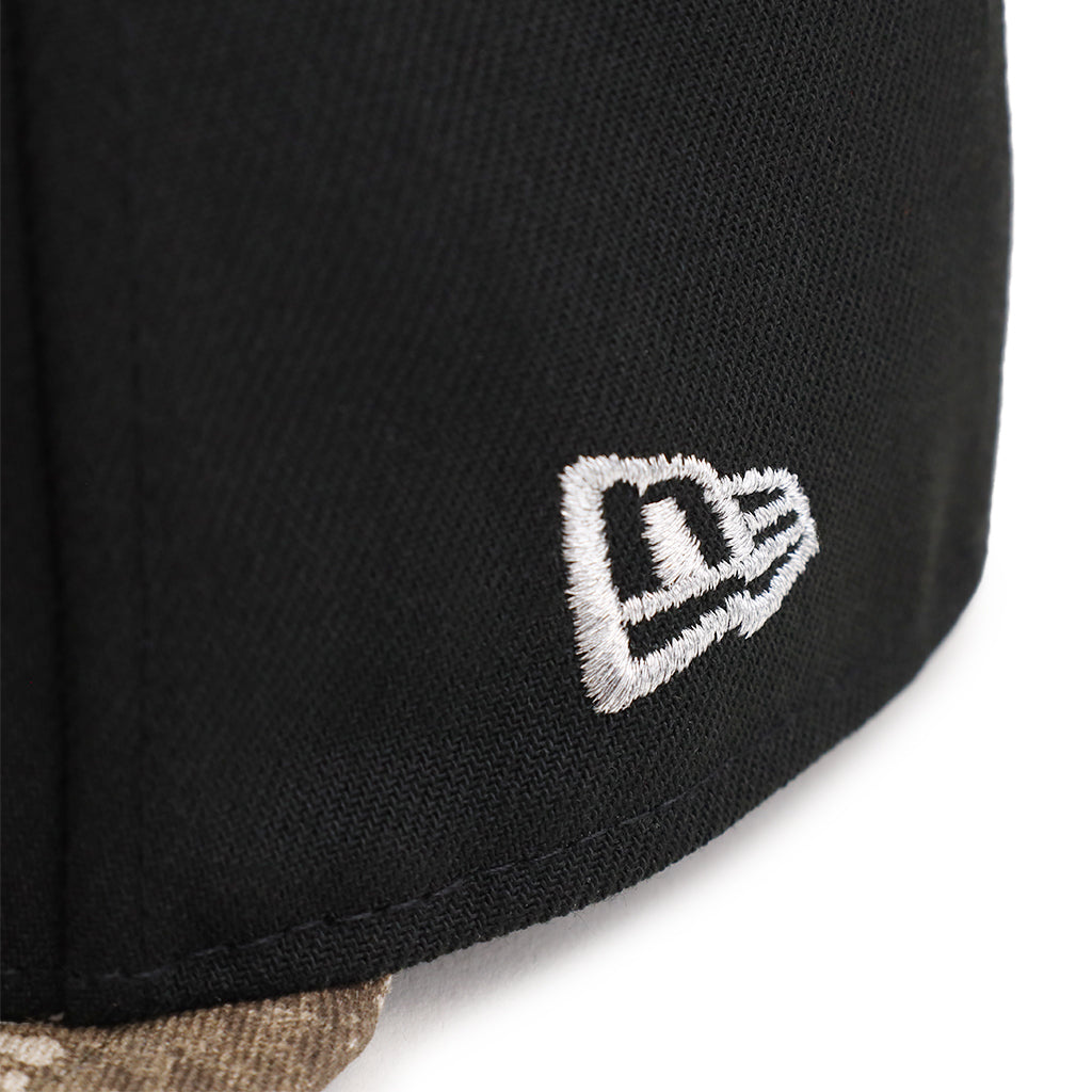Las Vegas Raiders Black Real Tree 60th Anniversary SP 59Fifty Fitted