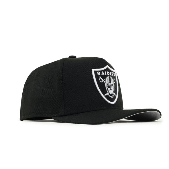 Las Vegas Raiders Black 9Fifty A-Frame Snapback