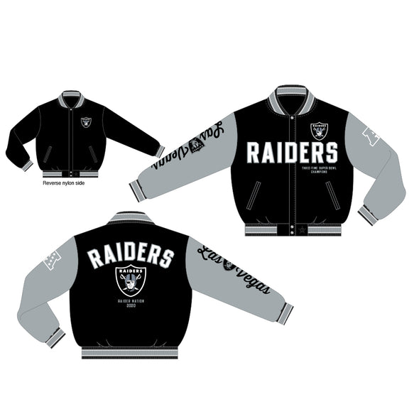 Las Vegas Raiders Two Tone Reversible Jacket