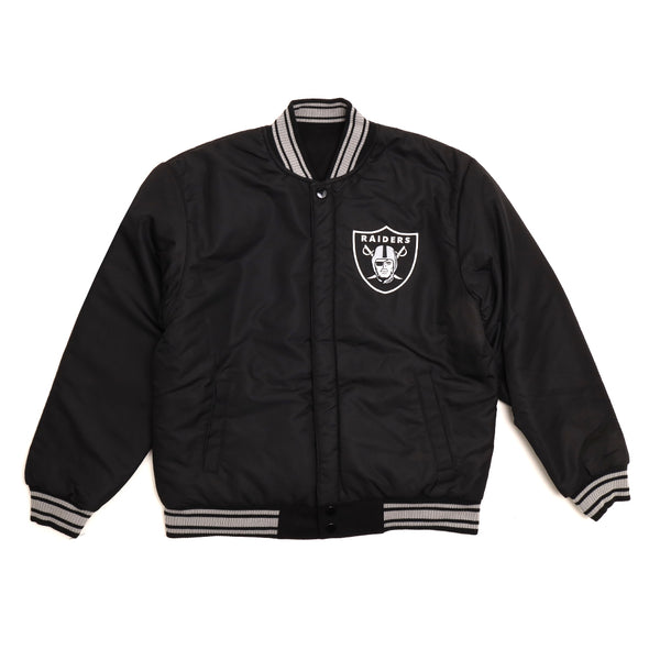 Las Vegas Raiders Black Wool Jacket