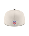 Las Vegas Raiders Stone Black Fleece 60th Anniversary SP 59Fifty Fitted
