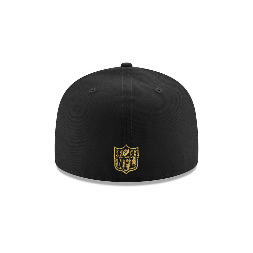 Los Angeles Rams Black Metallic Gold Super Bowl LVI Champions SP 59Fifty Fitted